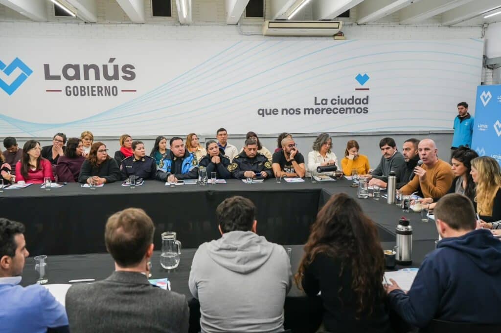 Lanzan la Mesa Local del Programa Entramados para prevenir el delito juvenil en Lanús