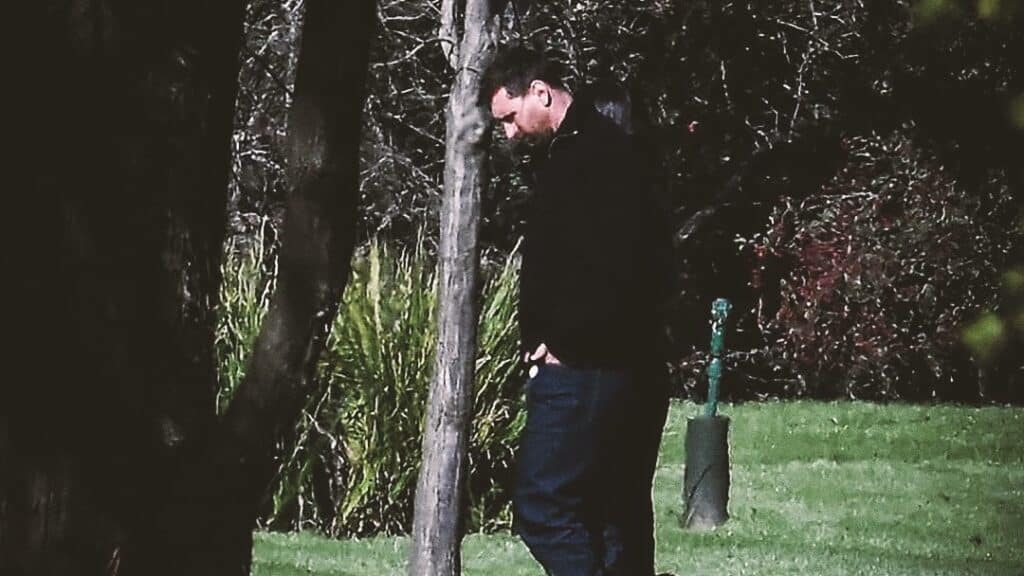 Lionel Messi despidió a su padre Jorge Messi en Rosario junto a su familia
