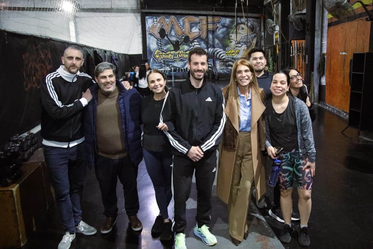 Magdalena Sierra inauguró obras de renovación en el Club Alberdi de Wilde