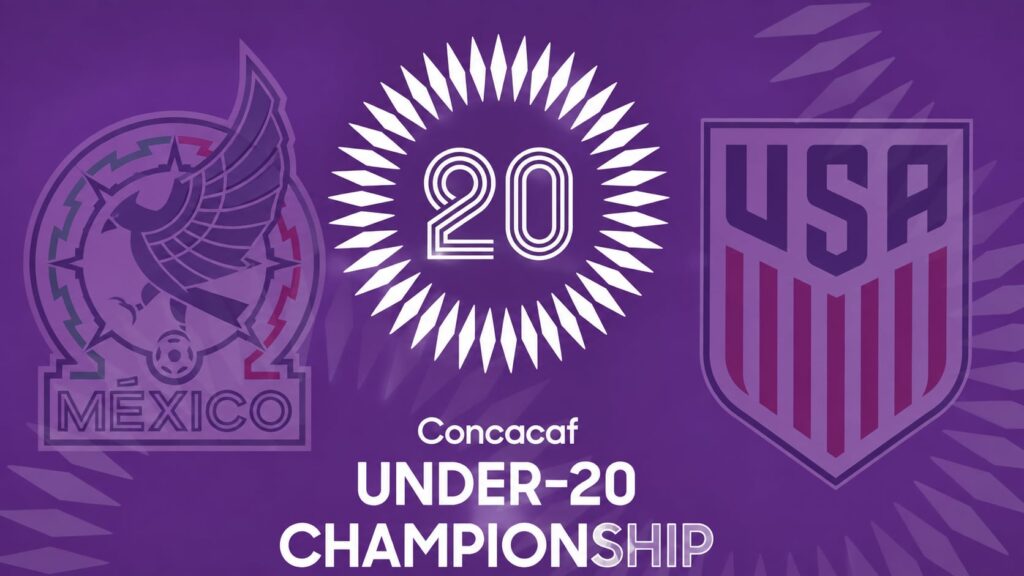 México y Estados Unidos se enfrentan en la final del Campeonato CONCACAF Sub-20