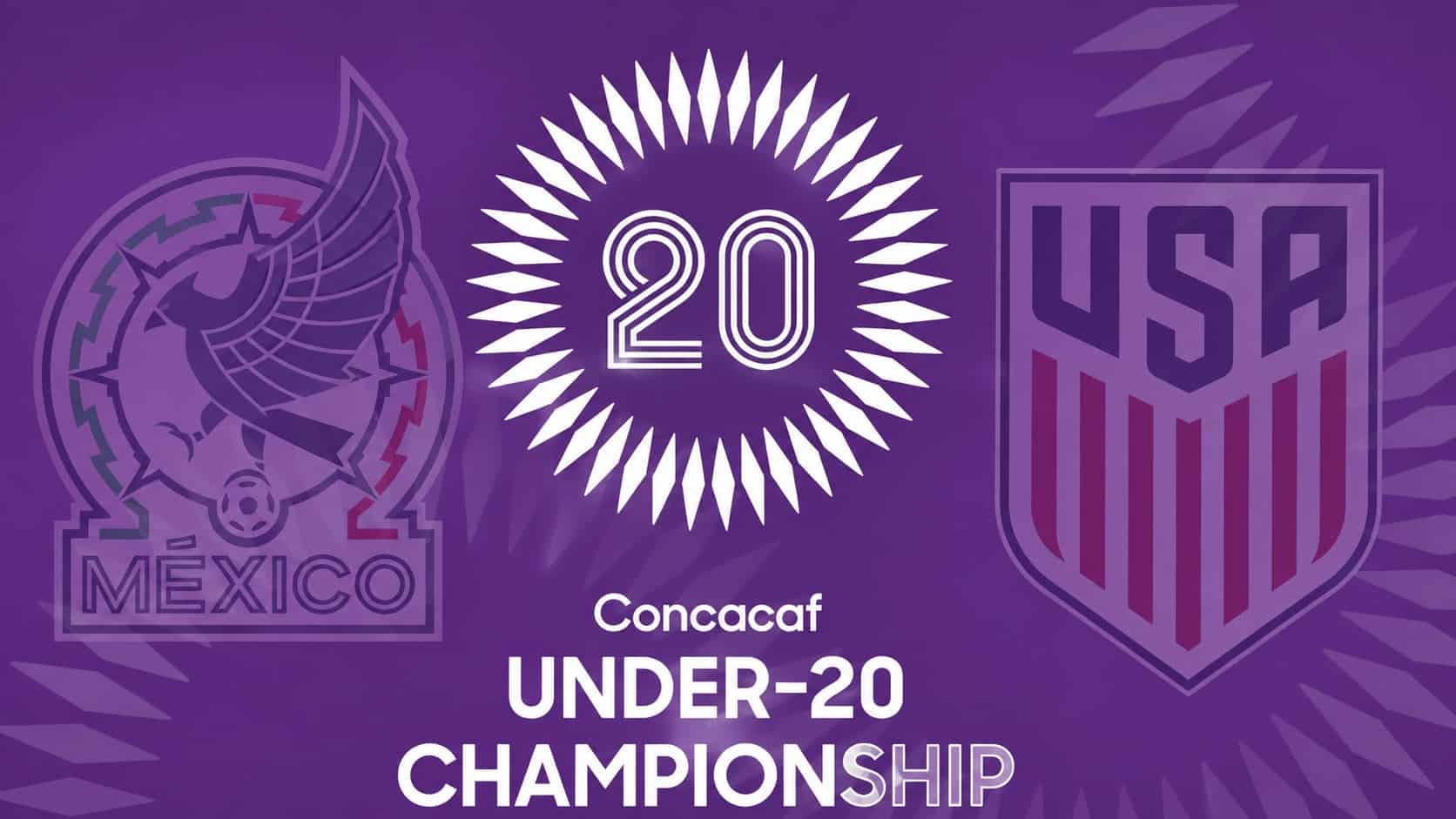México y Estados Unidos se enfrentan en la final del Campeonato CONCACAF Sub-20