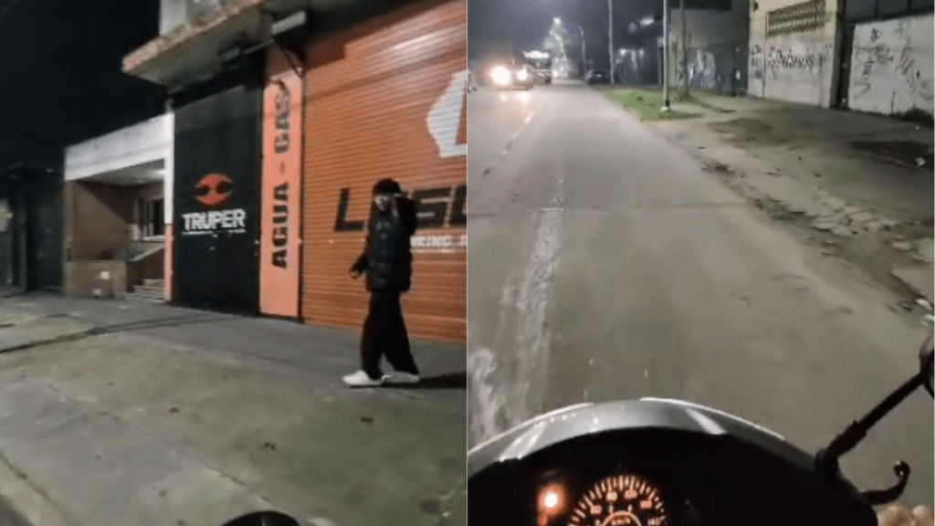 Monte Grande: un repartidor ayudó a un chico y se hizo viral en TikTok