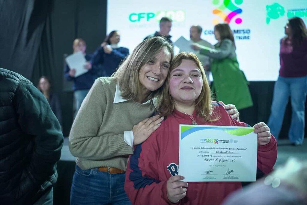 ONG de Malena Galmarini sumó 600 egresados en Tigre