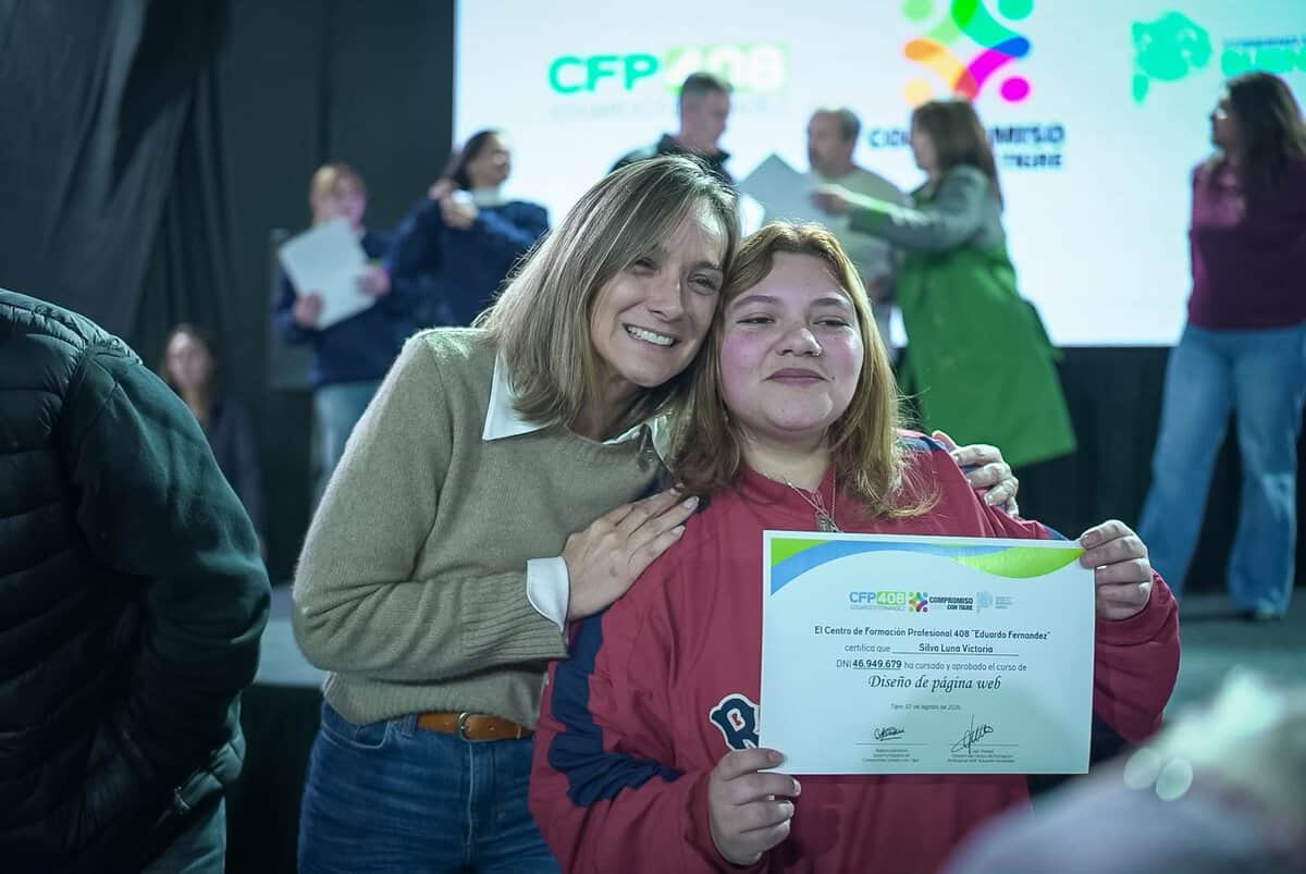 ONG de Malena Galmarini sumó 600 egresados en Tigre
