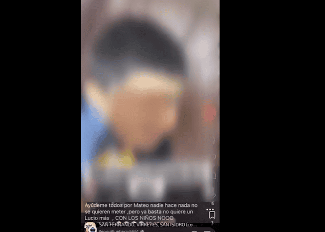 San Fernando: se filmó golpeando a su hijo de 4 años y le envió el video al padre