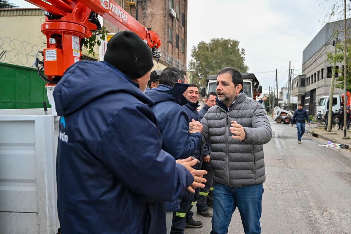 San Martín: continúan los operativos de limpieza y mejoras en Carcova