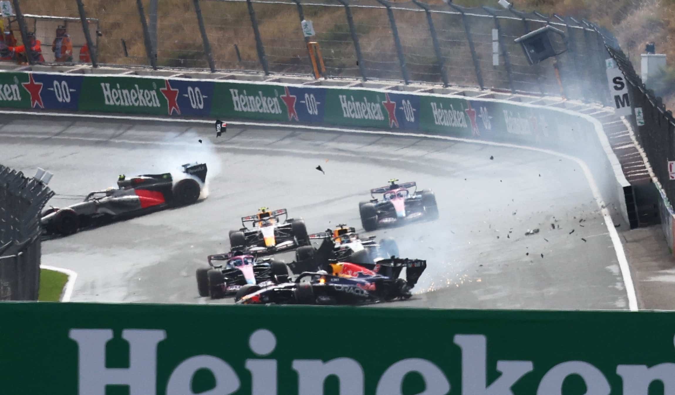 Sanción y enojo de Franco Colapinto en el GP de Países Bajos