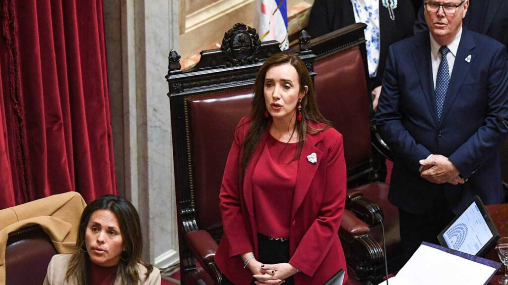 Victoria Villarruel cruzó a Pablo Quirno tras el pedido de renuncia