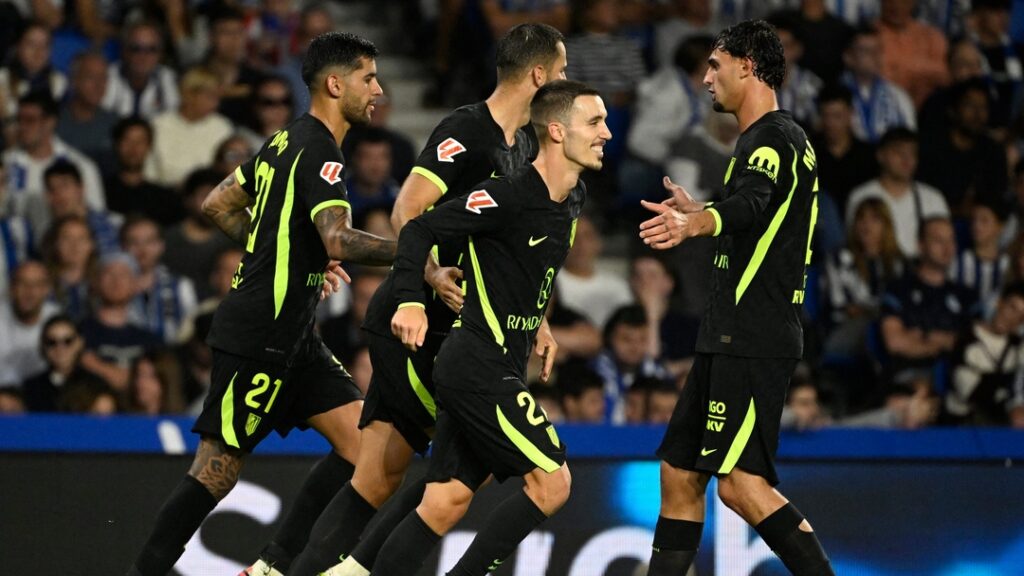 Atlético Madrid goleó 3-0 a Real Sociedad en LaLiga