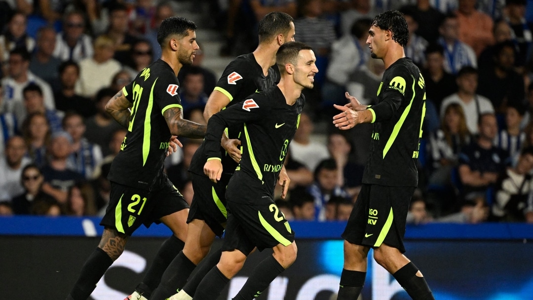 Atlético Madrid goleó 3-0 a Real Sociedad en LaLiga