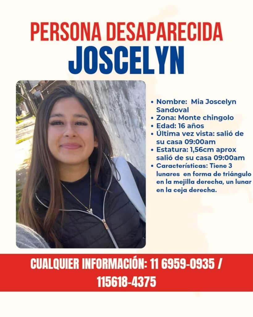 Buscan a una adolescente de 16 años en Monte Chingolo, Lanús