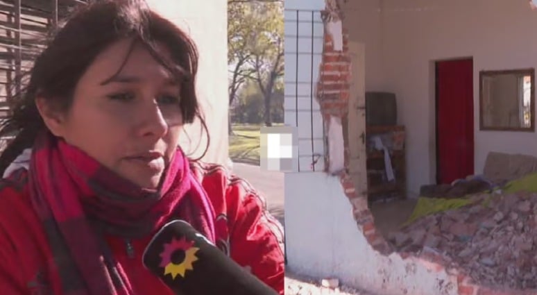 Choque de colectivo en Temperley: «Nos salvó el diente de mi hija»