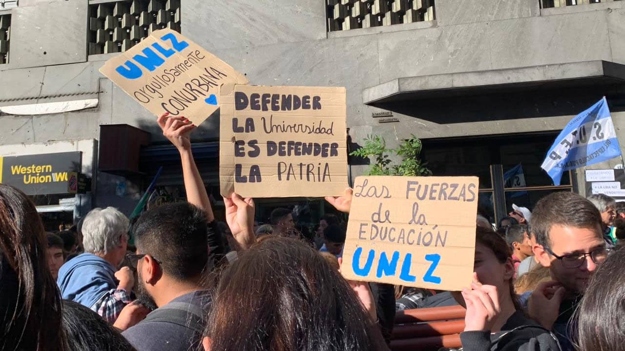Comenzaron los paros escalonados en las universidades hacia la marcha