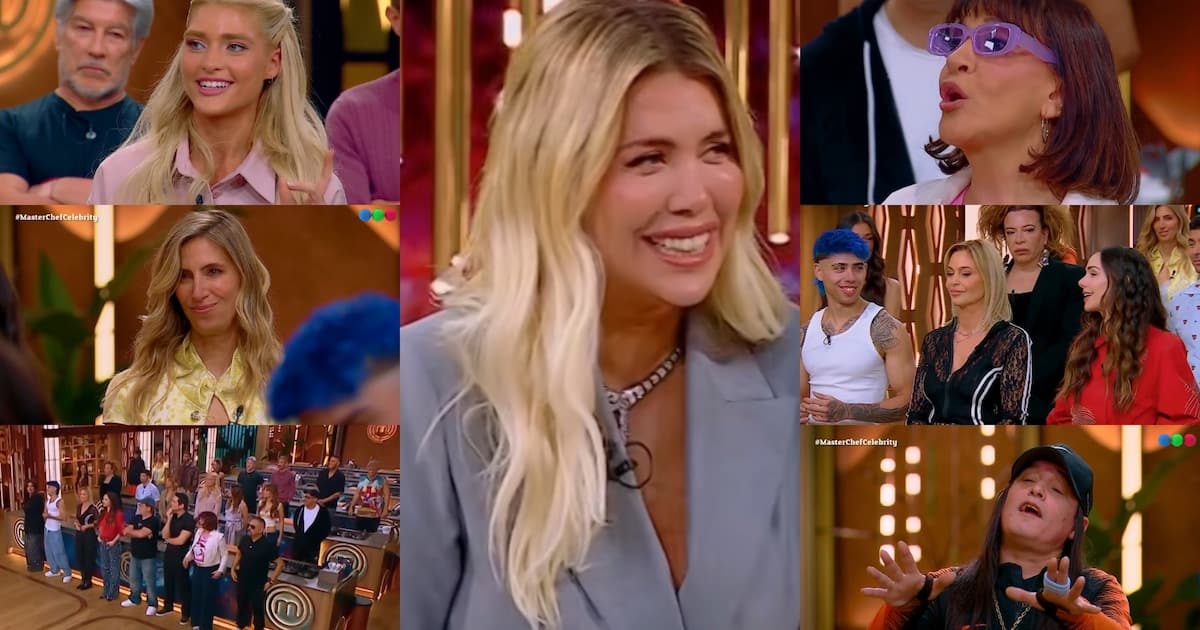 Comenzó MasterChef Celebrity con Wanda Nara y sus 24 participantes