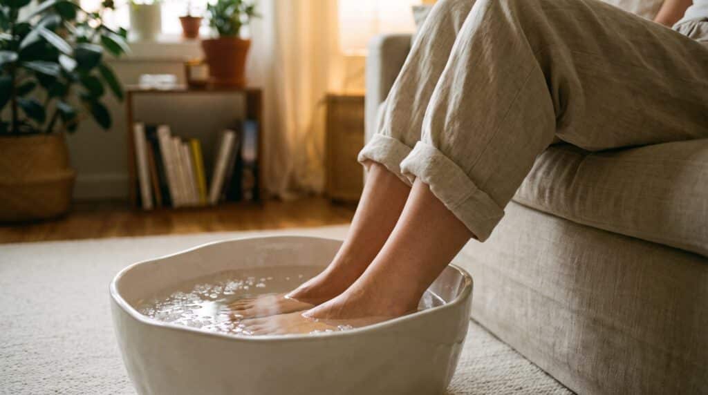Cómo lavar los pies adecuadamente para relajarte y eliminar el mal olor