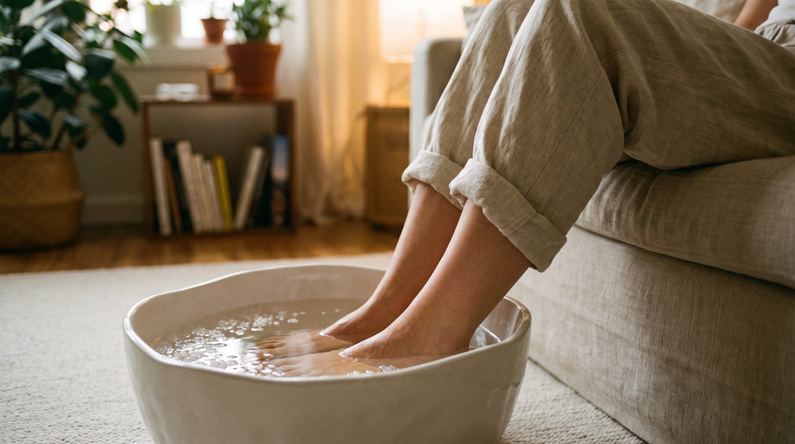 Cómo lavar los pies adecuadamente para relajarte y eliminar el mal olor