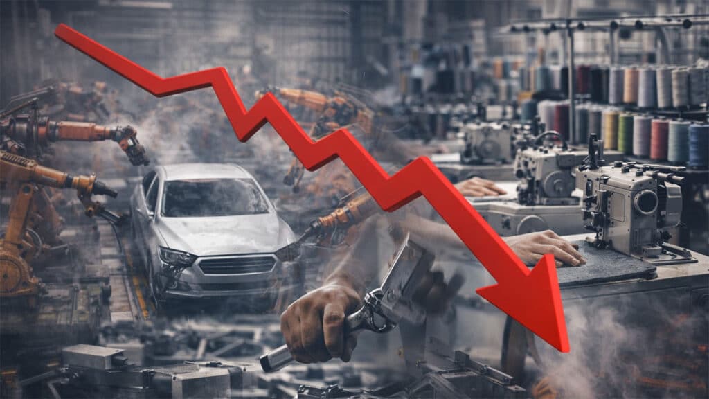 Crisis industrial: más de 97.000 empleos perdidos y 4.020 empresas cerradas