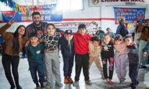 El Movimiento Derecho al Futuro realizó un encuentro de las infancias en Villa Diamante, Lanús