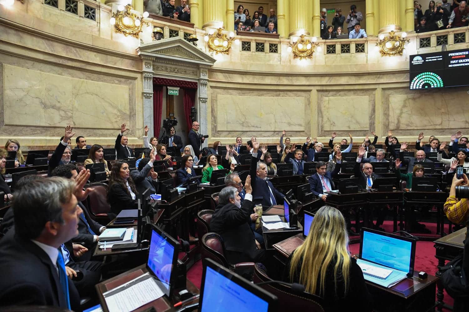 El Senado aprobó la ley de Zonas Frías y limita subsidios al gas