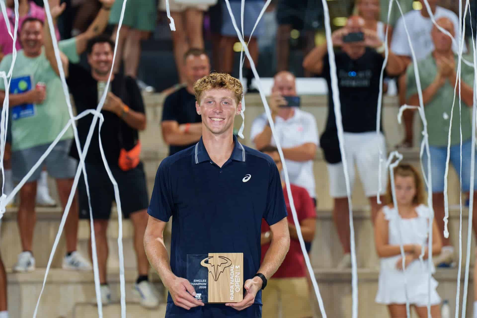El francés Felix Balshaw ganó el Rafa Nadal Open 2026