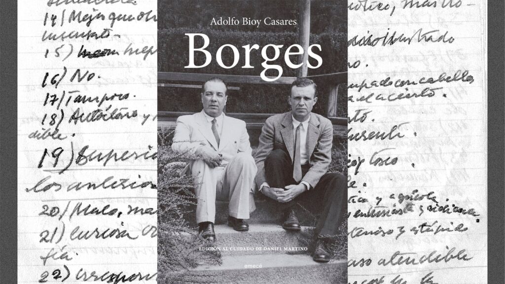 El gran regreso del diario de Bioy Casares sobre Jorge Luis Borges