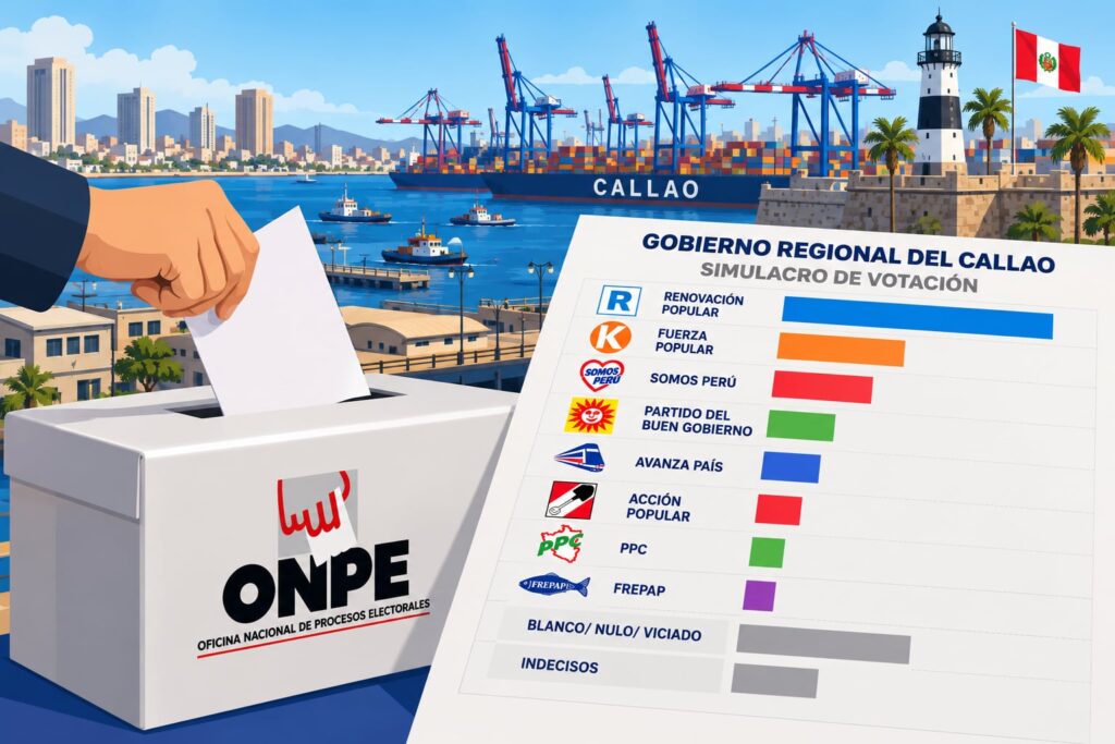 Elecciones en el Callao: Pedro Spadaro lidera la intención de voto según la última encuesta CPI