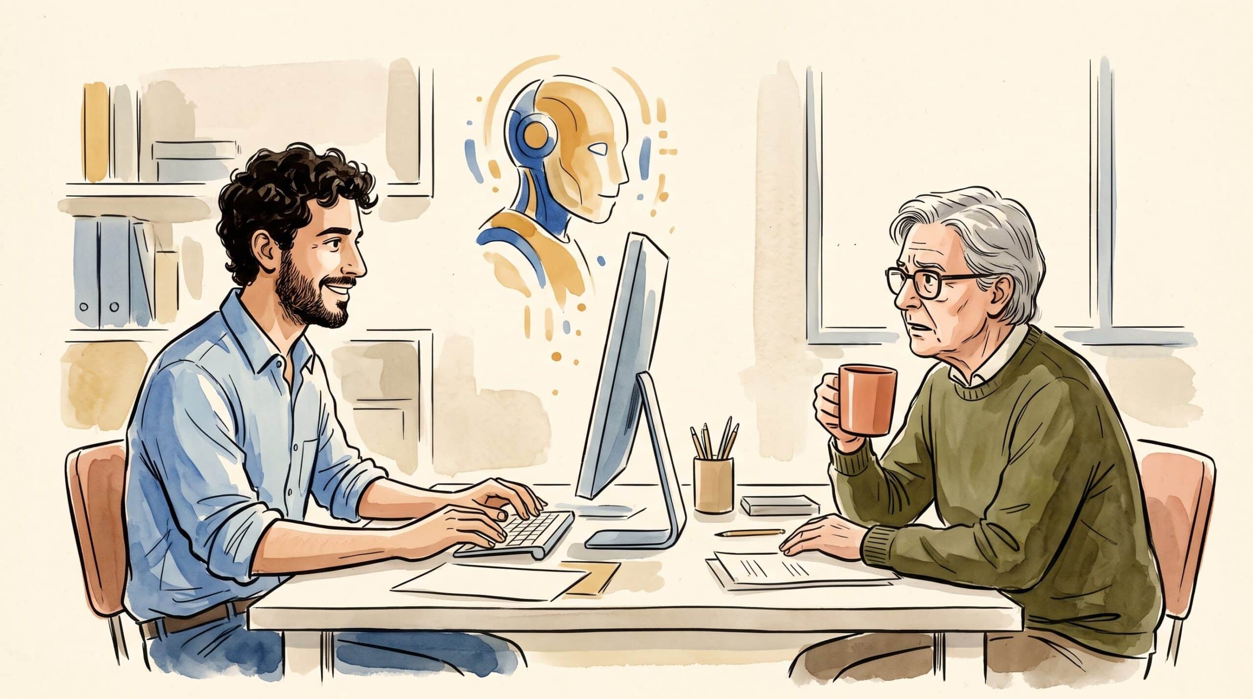 Estudio sobre IA en Argentina: 1 de cada 3 duda sobre empleo y mayores de 50 temen más