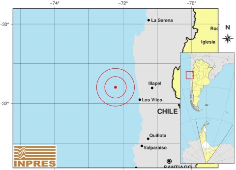 Fuerte temblor en la costa de Chile se sintió en Mendoza y San Juan