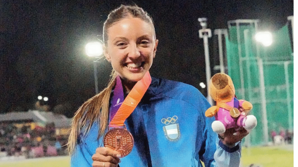 Helen Bernard Stilling logró el bronce en los Odesur