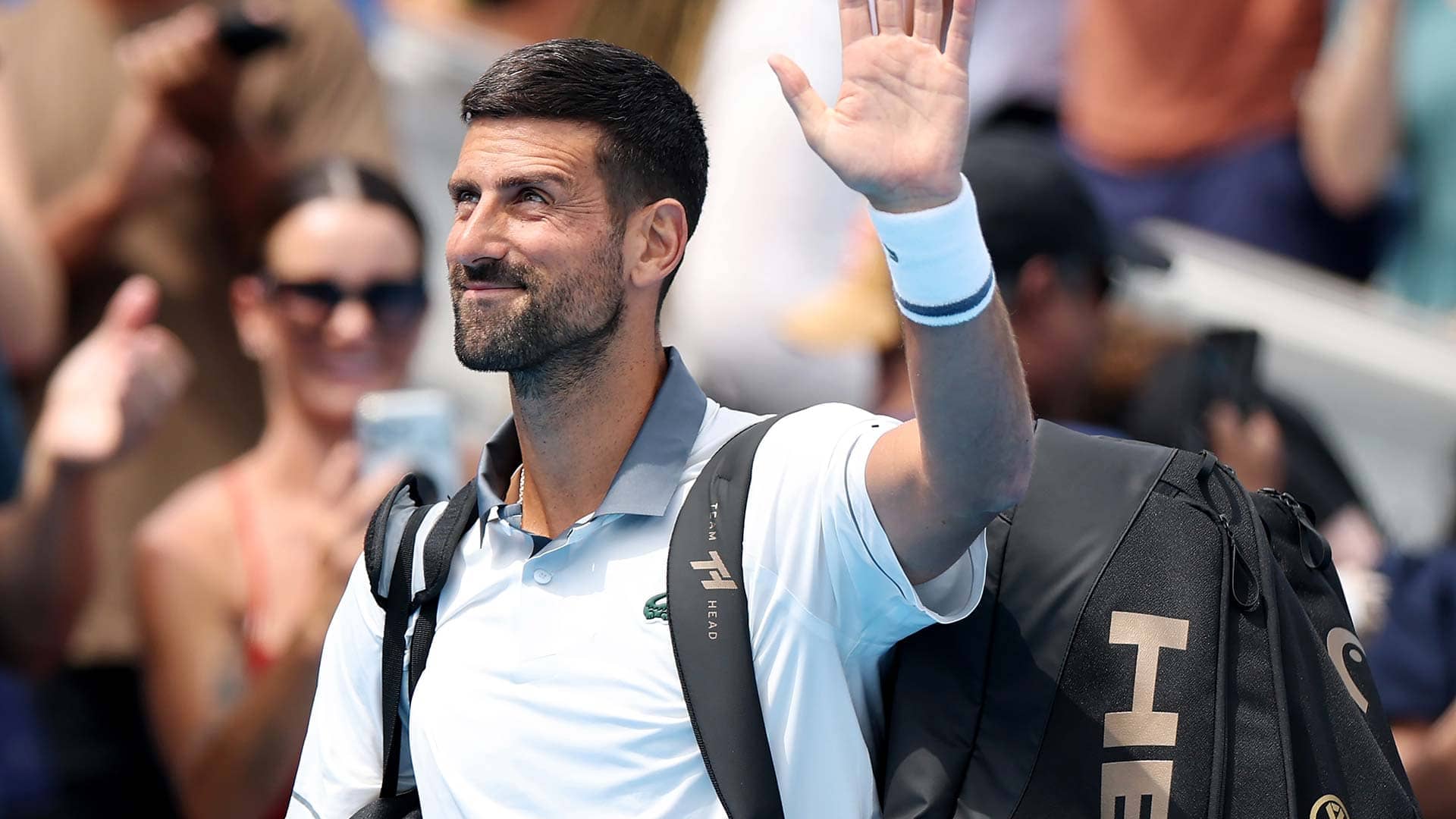 Impresionante recibimiento a Djokovic en su vuelta a China