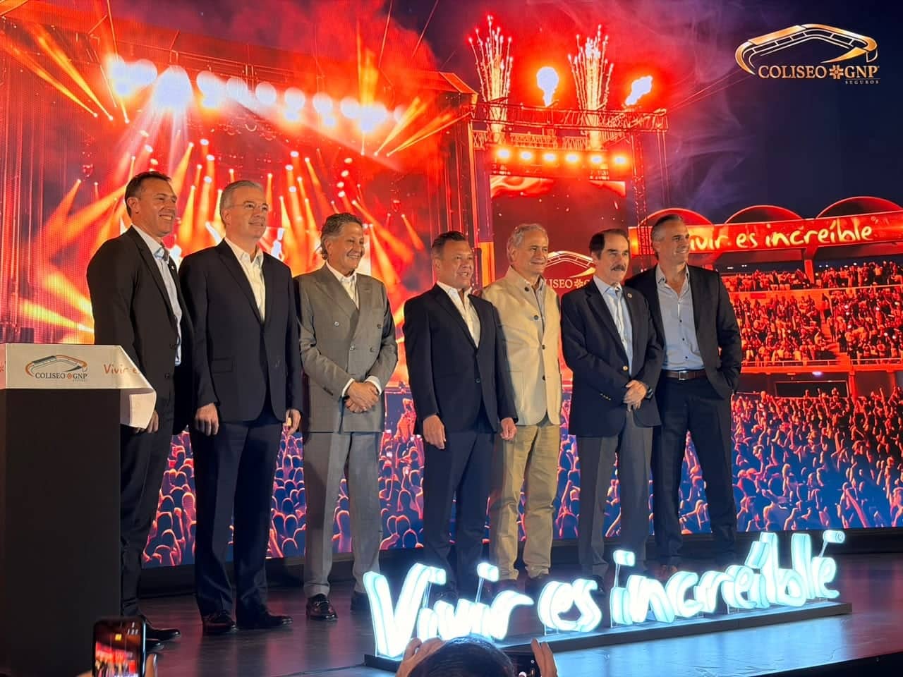Inauguraron el Coliseo GNP Seguros en Guadalajara con el gobernador Pablo Lemus