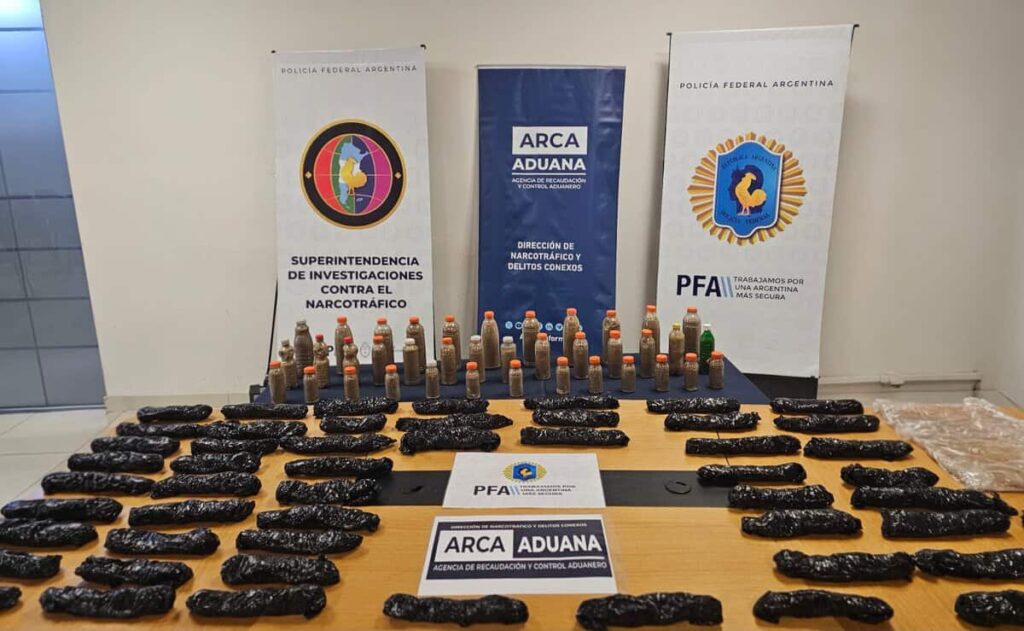 Incautaron 52 kilos de MDMA en el mayor secuestro de drogas sintéticas de la historia argentina