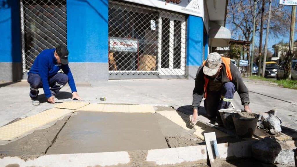 Lomas de Zamora: construyeron 110 rampas accesibles en distintos barrios