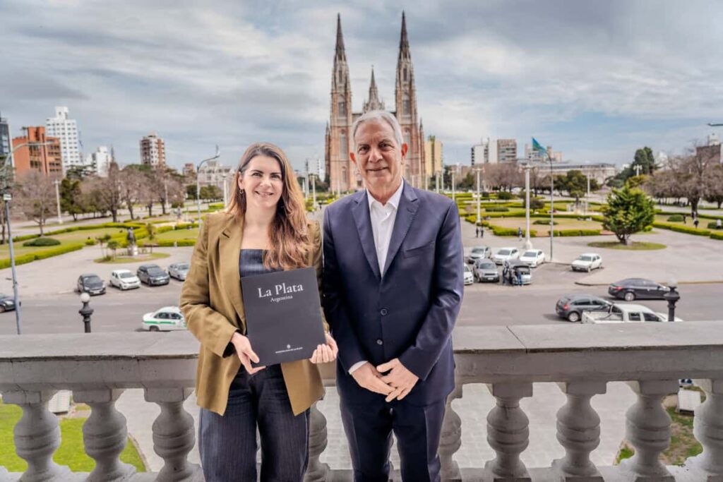 Mariel Fernández desarrolló una agenda institucional en La Plata