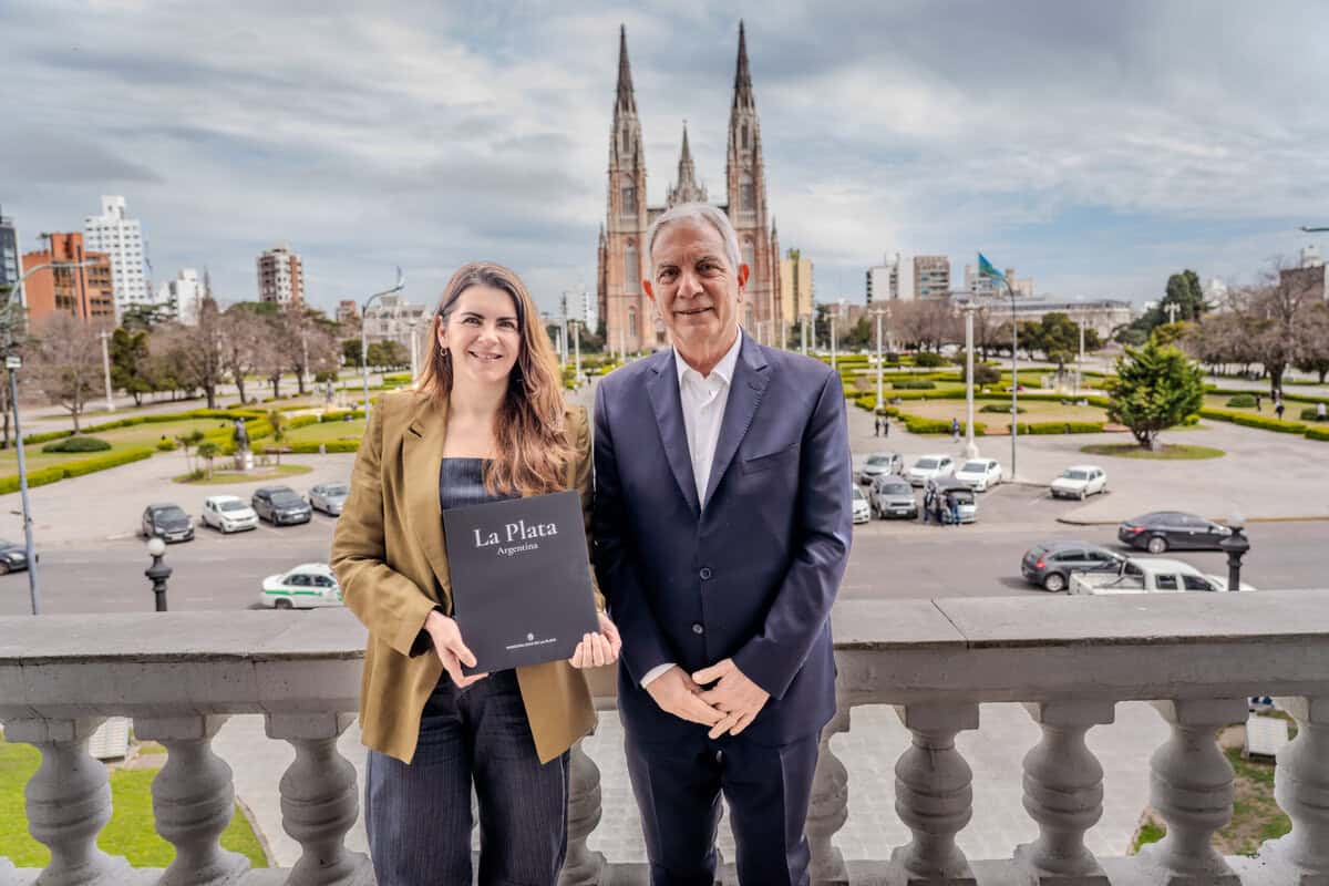 Mariel Fernández desarrolló una agenda institucional en La Plata