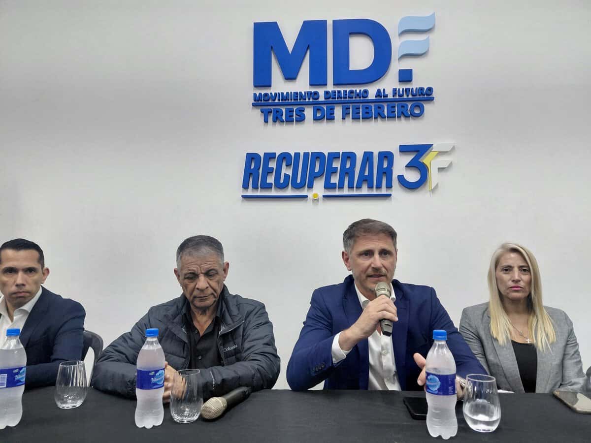 Martín Jofré presentó su plan integral de seguridad en Tres de Febrero