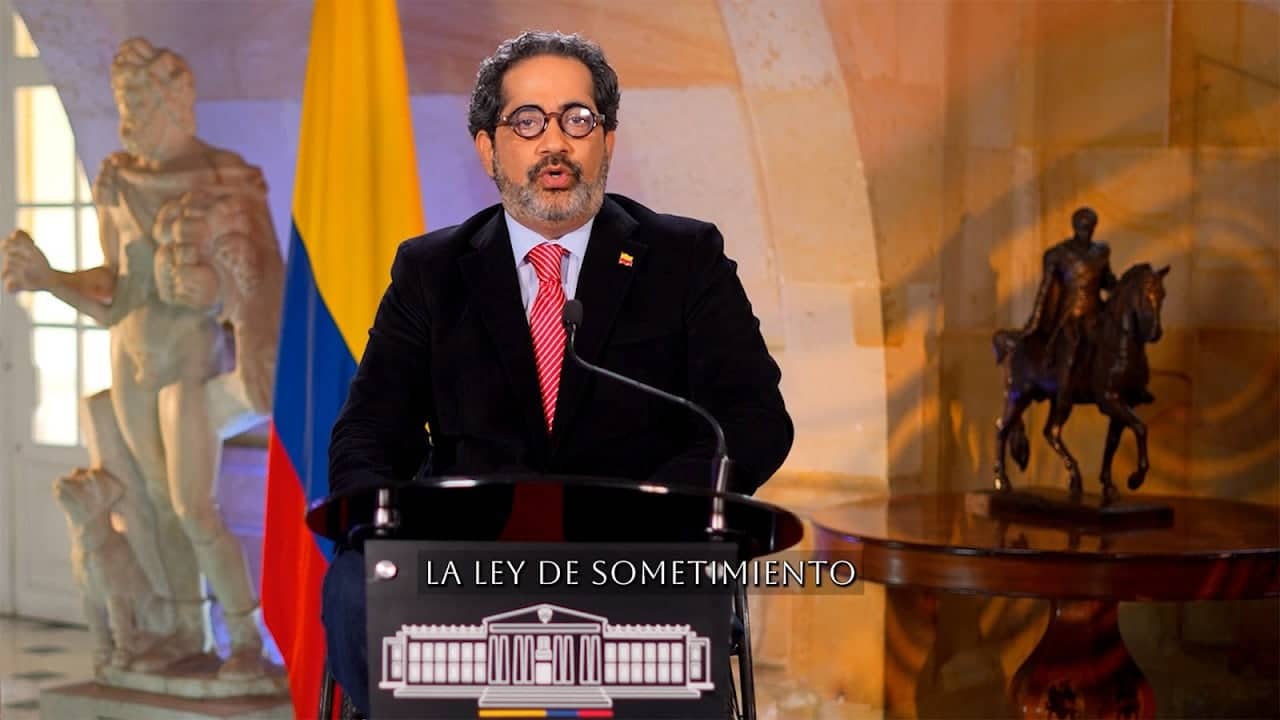Miller Soto sobre la ley de sometimiento: "Se le pone un expediente"