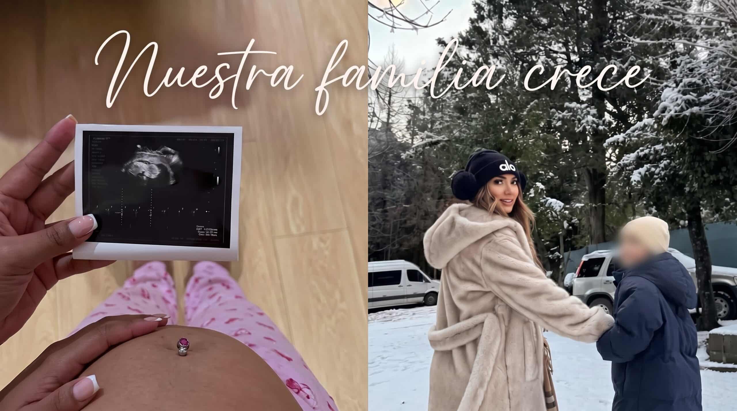 Olenka Mejía confirmó su embarazo y mostró la ecografía de su bebé