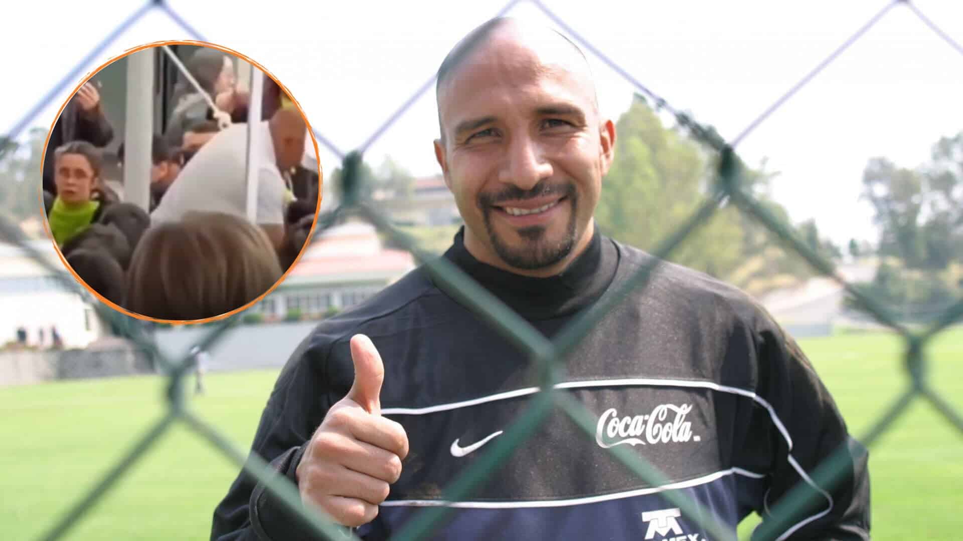 Óscar “Conejo” Pérez salvó a un niño de sufrir quemaduras en Pachuca