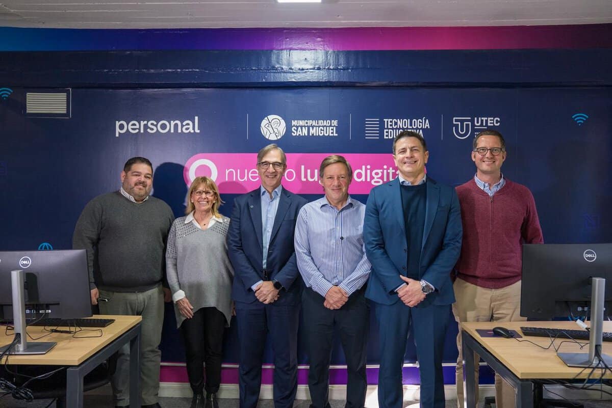 Personal inauguró en San Miguel su primera Aula Digital bonaerense
