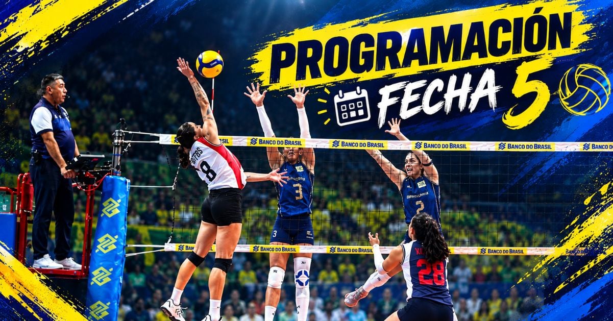 Perú y Chile cierran el Campeonato Sudamericano de Vóley 2026