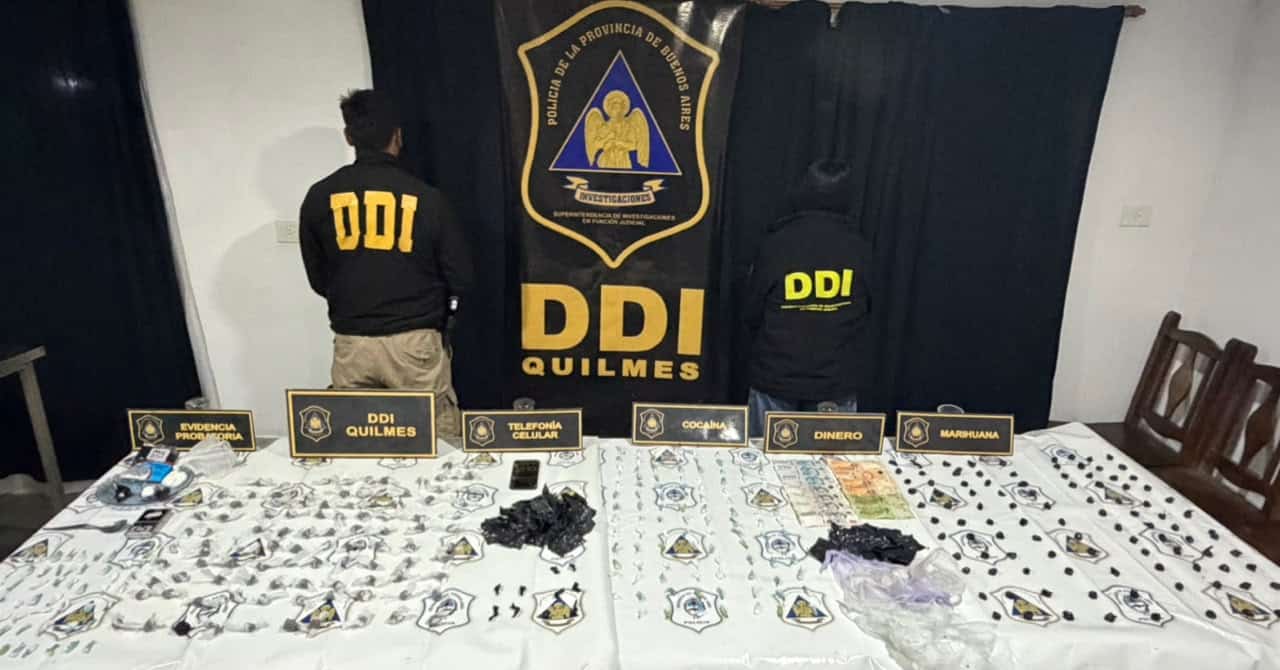 Quilmes Oeste: desbarataron a la banda narco de «La Colo» con seis detenidos