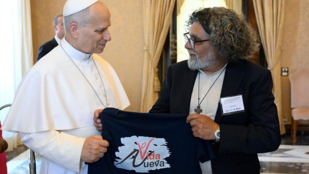 Referente social de Lomas se reunió con el Papa en Roma
