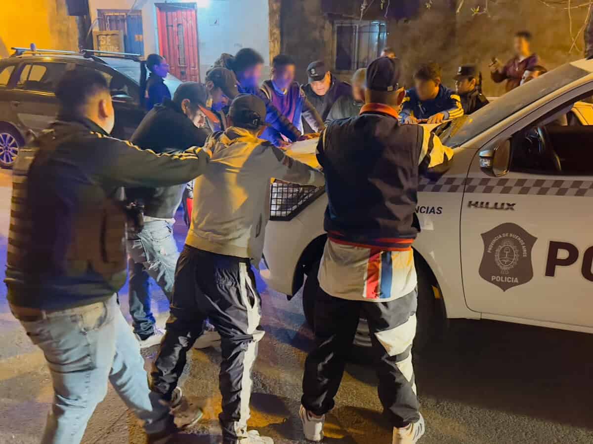 San Fernando: seis detenidos en operativo policial