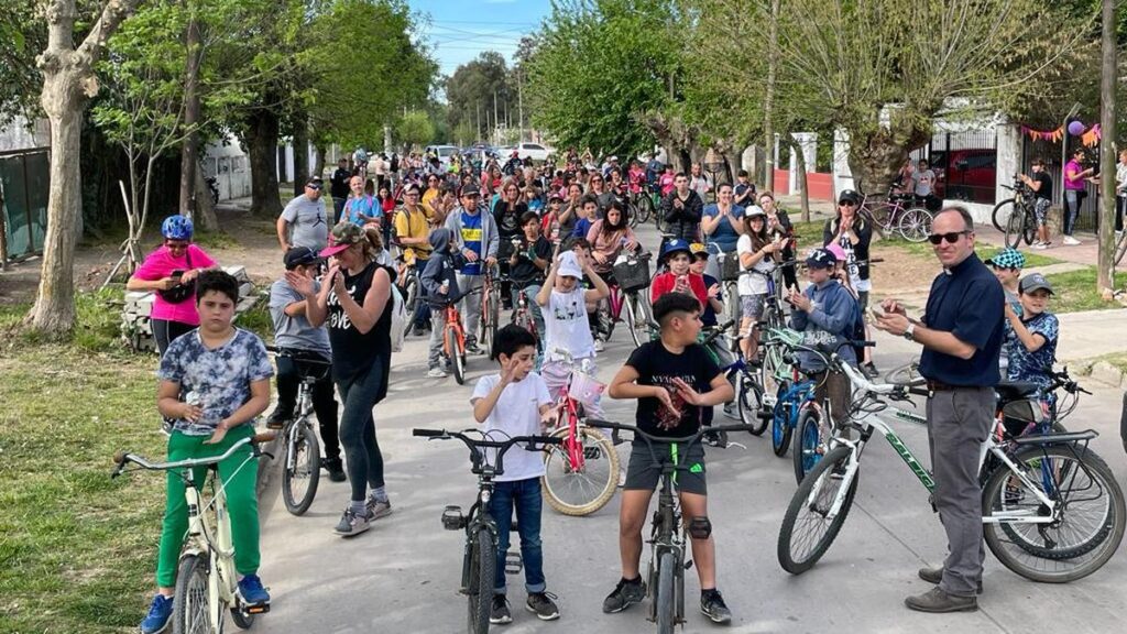 San Vicente: se realizará una nueva edición de la Bicicleteada Parroquial