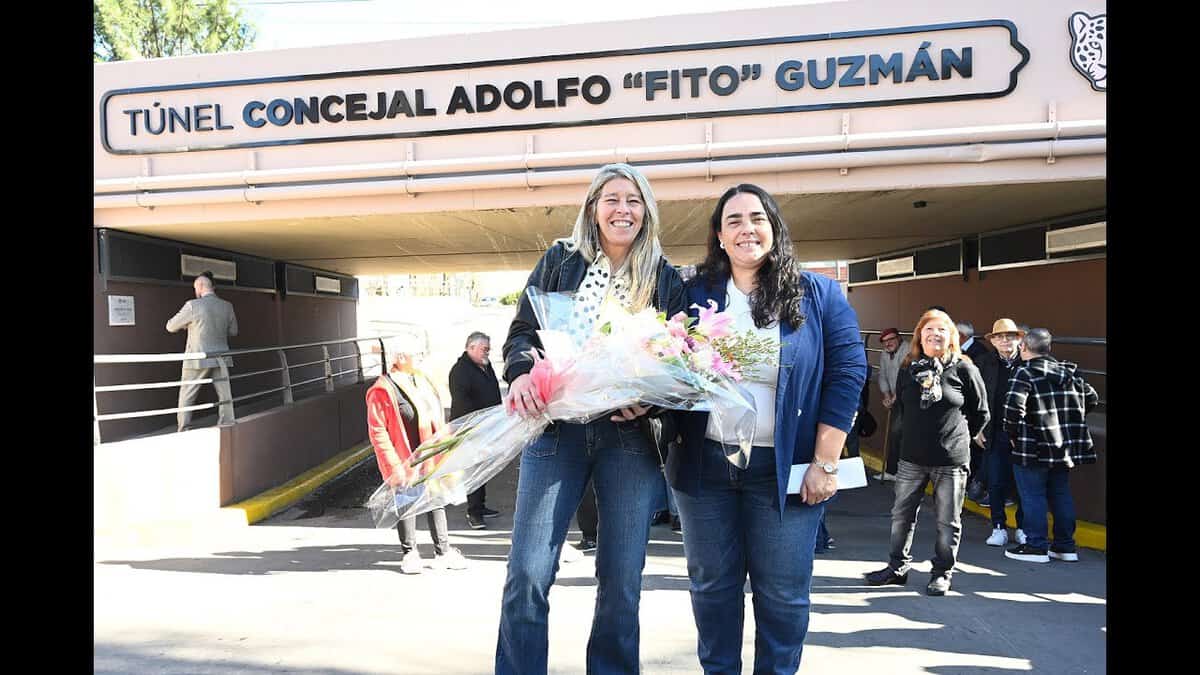 Tigre: el Municipio renombró el ex túnel Bicentenario como “Adolfo ´Fito´ Guzmán”