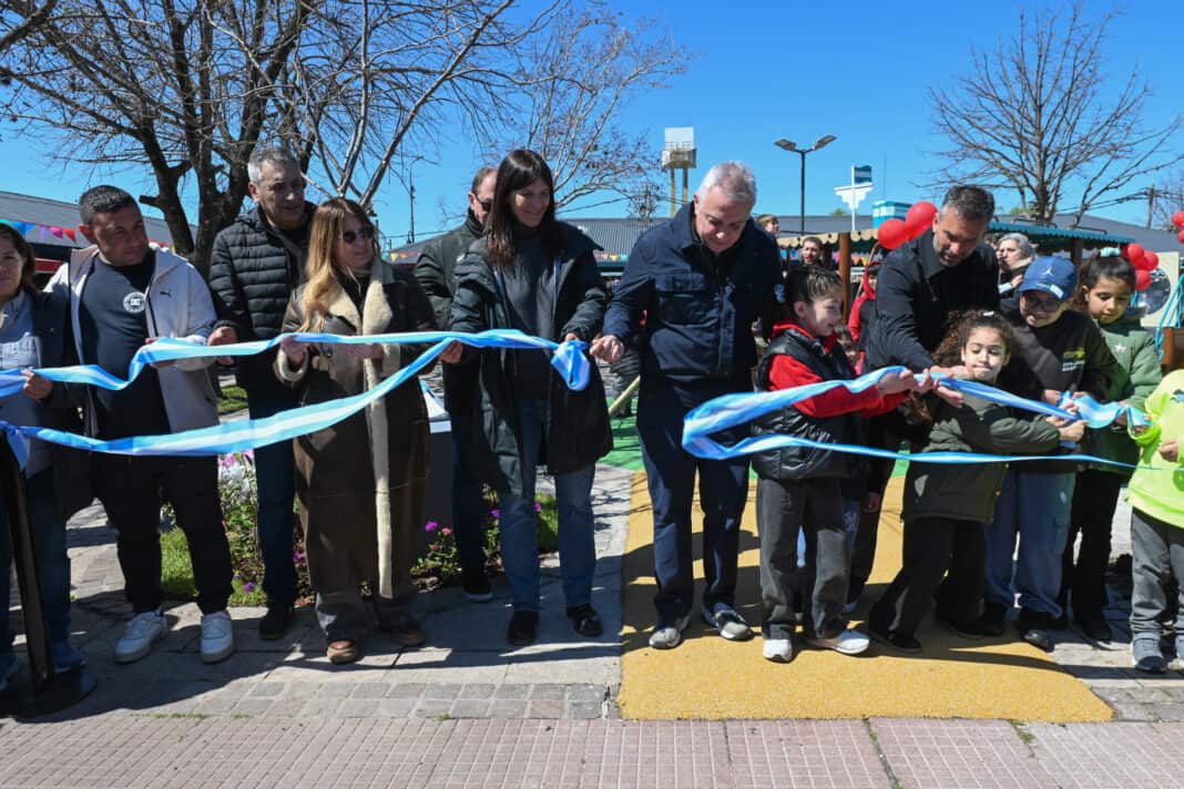 Tigre renovó la plaza del Puerto de Frutos