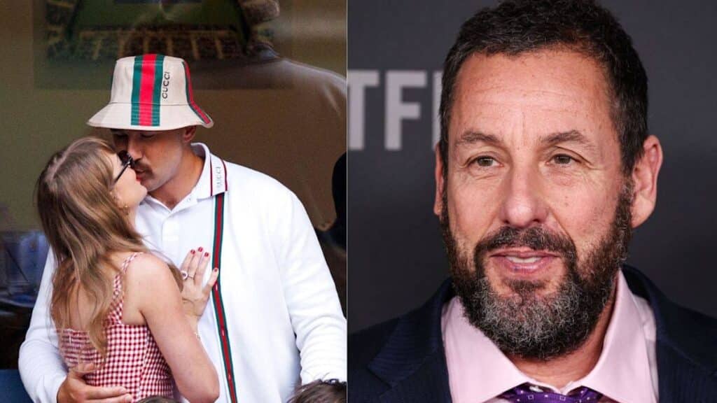 Travis Kelce elogió a Adam Sandler tras oficiar su boda con Taylor Swift
