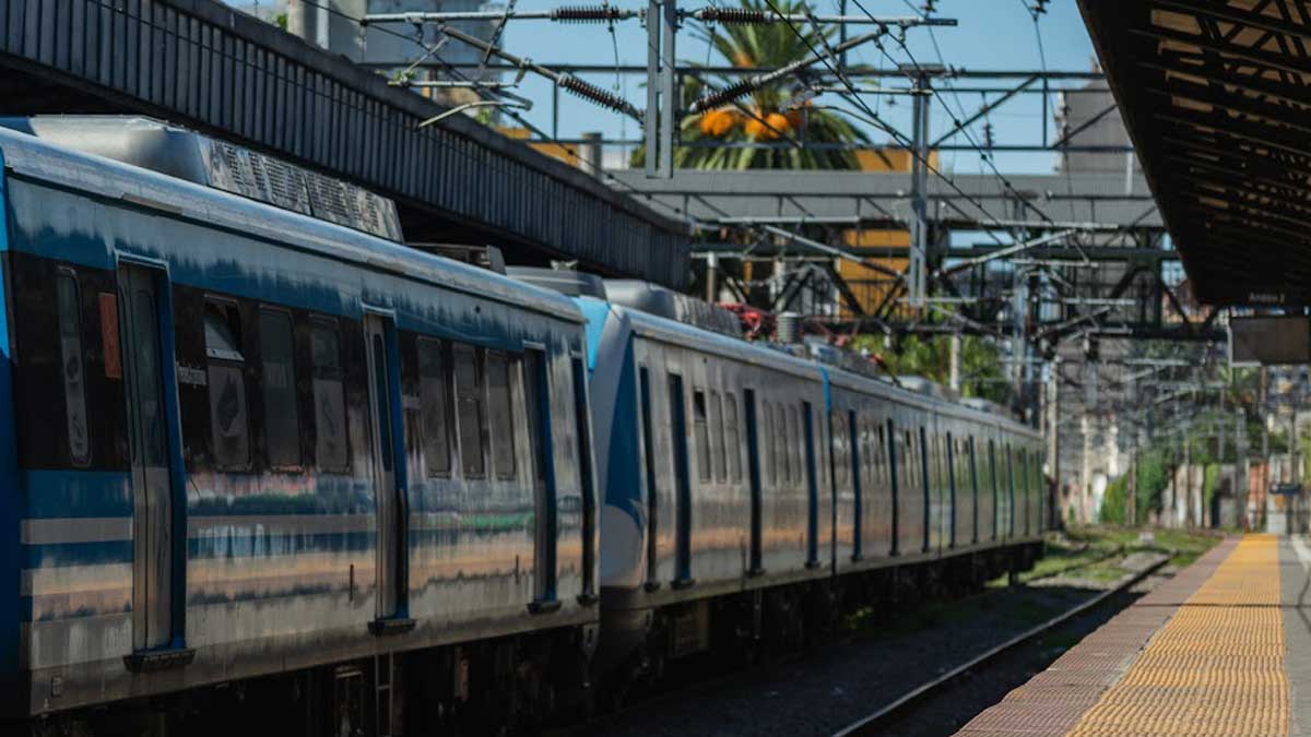 Tren Roca: demoras en el ramal Bosques tras un arrollamiento en Bernal