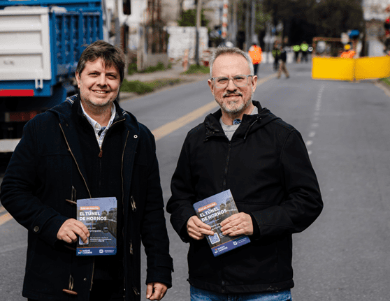 Tres de Febrero: arrancó la obra del túnel de la calle Hornos en Caseros